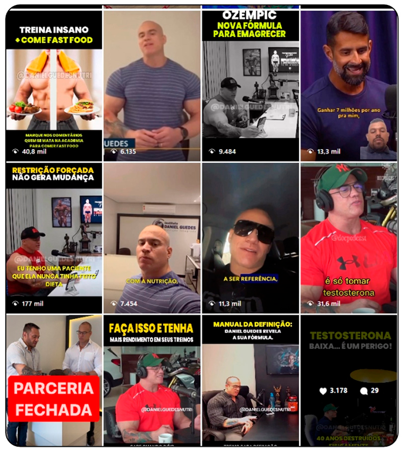 Como é a rede dele hoje